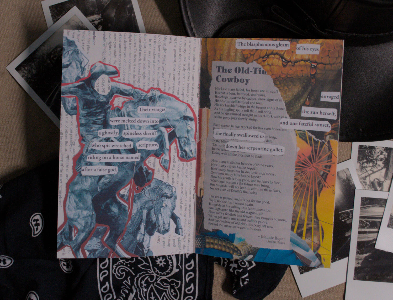 World&#39;s Toughest Rodeo Zine spread