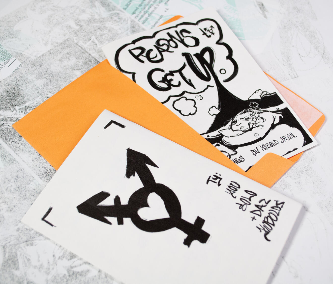 Reasons to Get Up zine